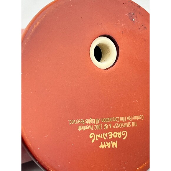 SIMPSONS Bradford Christmas Ornament Illuminated "Merry Kiss-Mas" Homer Marge - Picture 7 of 9